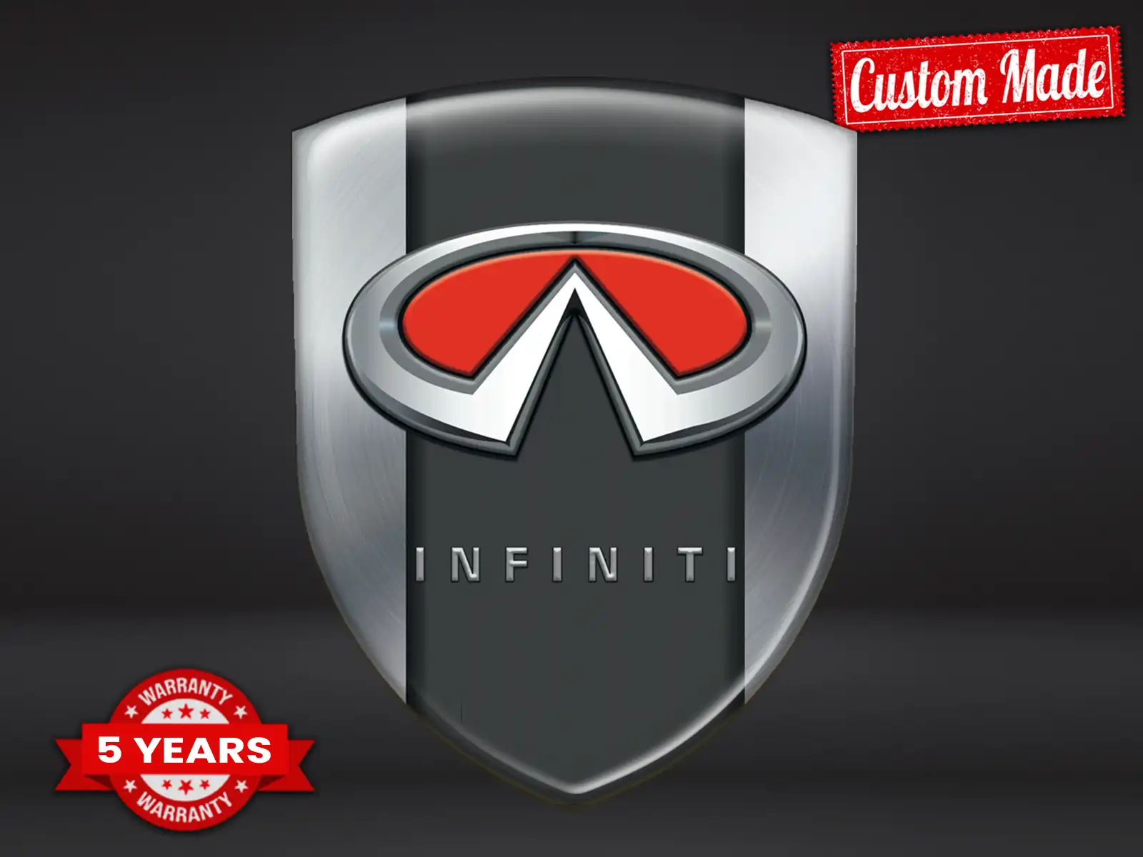 Infiniti Sticker Pare-Brise Moderne Max Durable Stylé Pro